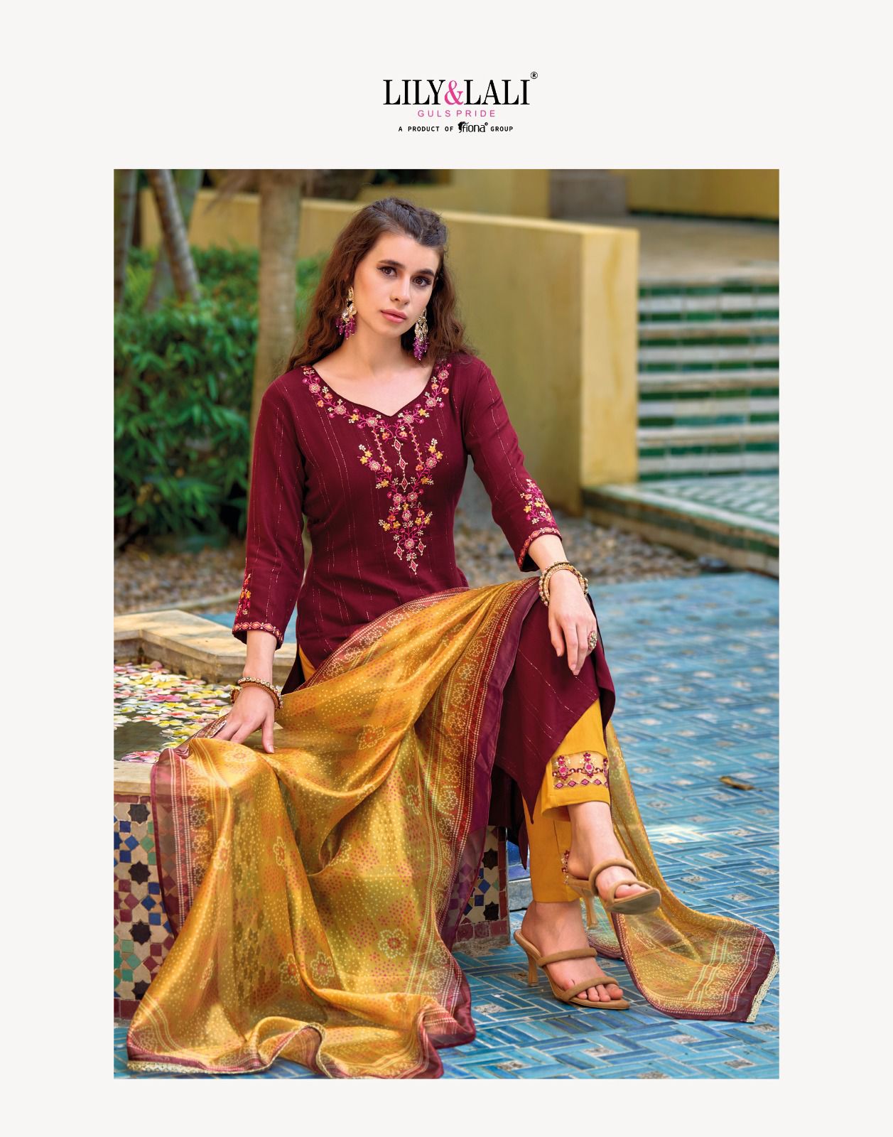 Bandhej Lily And Lali 10901-10906 Readymade Salwar Suits Catalog